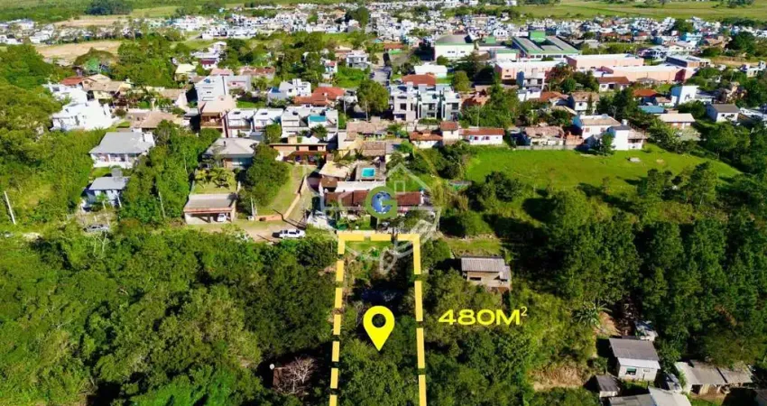 Terreno com 480m² à Venda no Village, Garopaba – Rua sem Saída a 1,5km da Praia