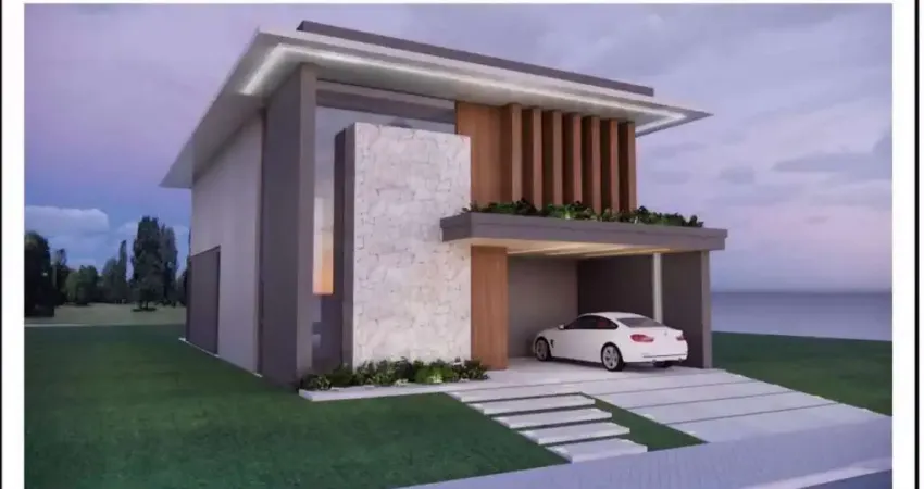 Casa com vista privilegiada no Reserva da Pedra – Em Construção