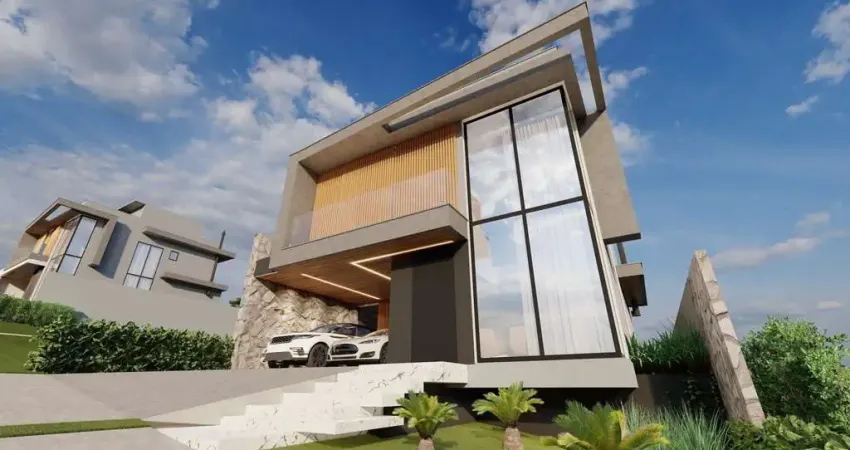 Casa com 245m2 em condomínio fechado Reserva da Pedra - Palhoça