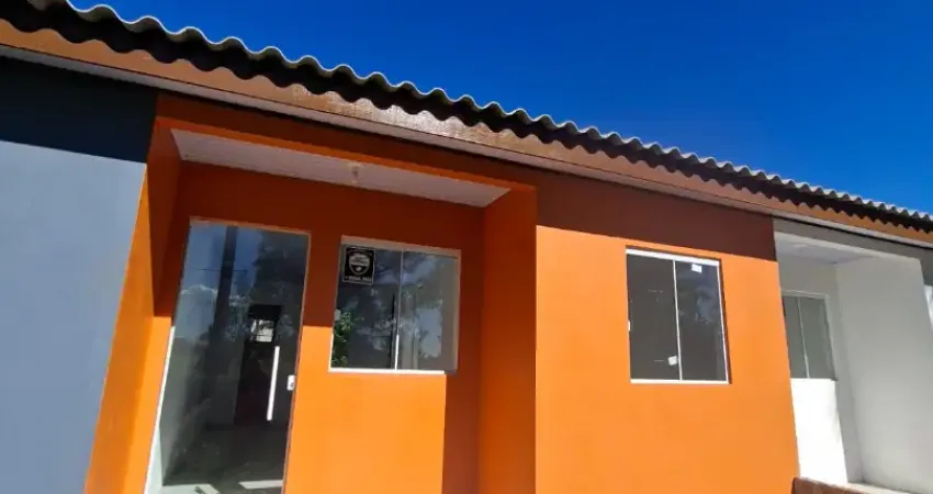 Excelente casa nova no centro de balneário pinhal 400 metros do mar  r$95,000