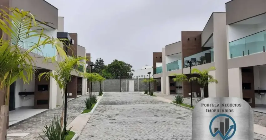 Casa em condomínio para venda em maceió, antares, 3 dormitórios, 2 suítes, 1 banheiro, 1 vaga