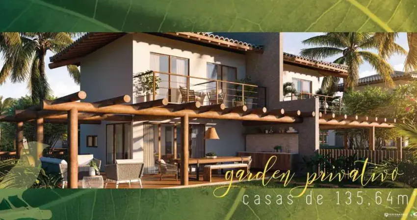 Casa em Condomínio para Venda em Mata de São João, PRAIA DO FORTE, 3 dormitórios, 2 suítes, 3 banheiros, 2 vagas