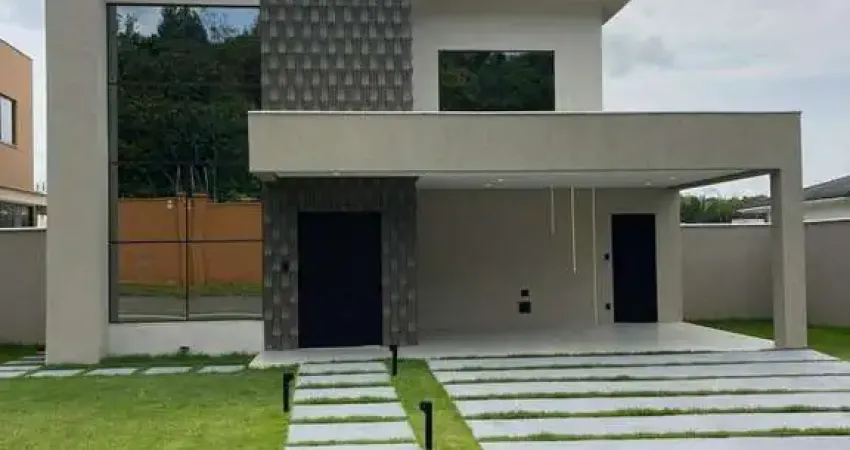 Casa em Condomínio para Venda em Camaçari, Alphaville (Abrantes), 4 dormitórios, 4 suítes, 5 banheiros, 4 vagas