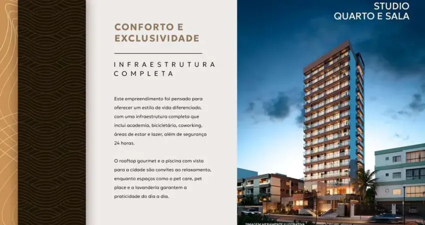 Apartamento para Venda em Salvador, Costa Azul, 1 dormitório, 1 banheiro, 1 vaga