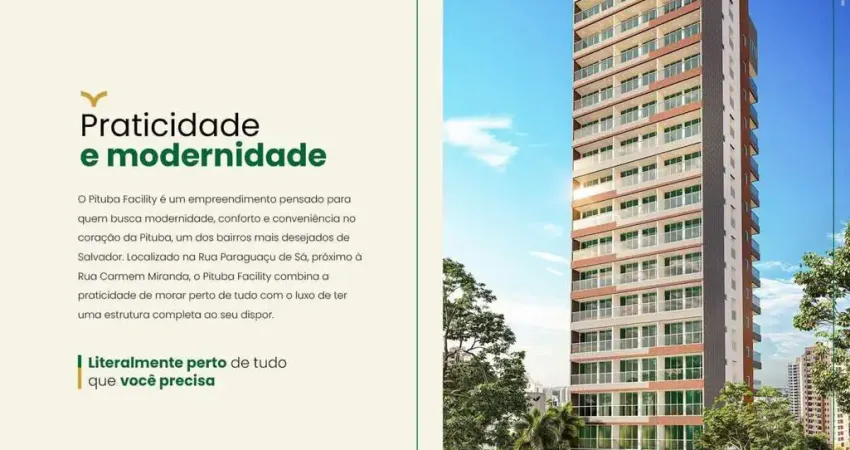 Apartamento para Venda em Salvador, Pituba, 1 dormitório, 1 banheiro, 1 vaga