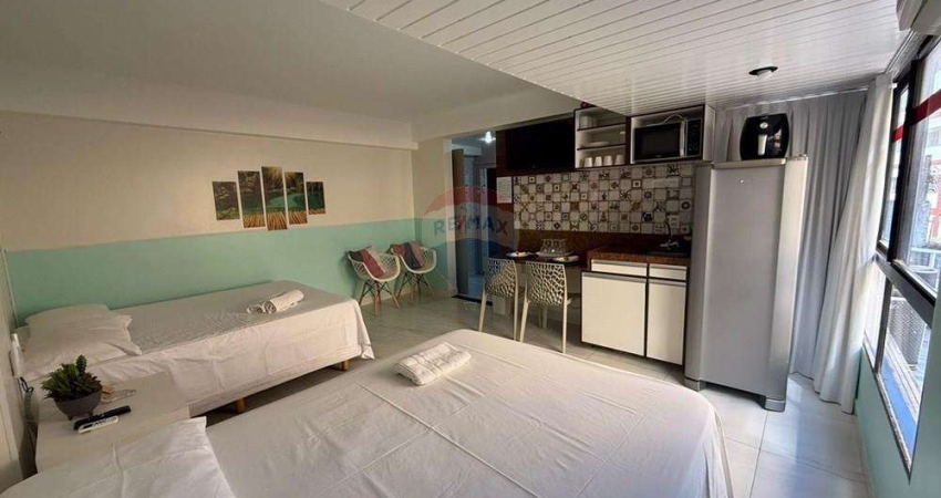 Flat com 1 quarto para alugar no Tambaú, João Pessoa 