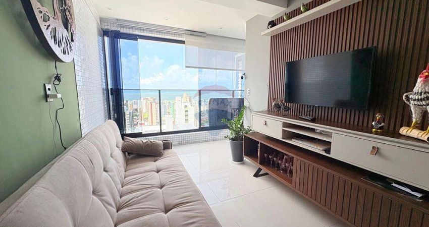Apartamento dos Sonhos em Tambaú: Vista para o Mar