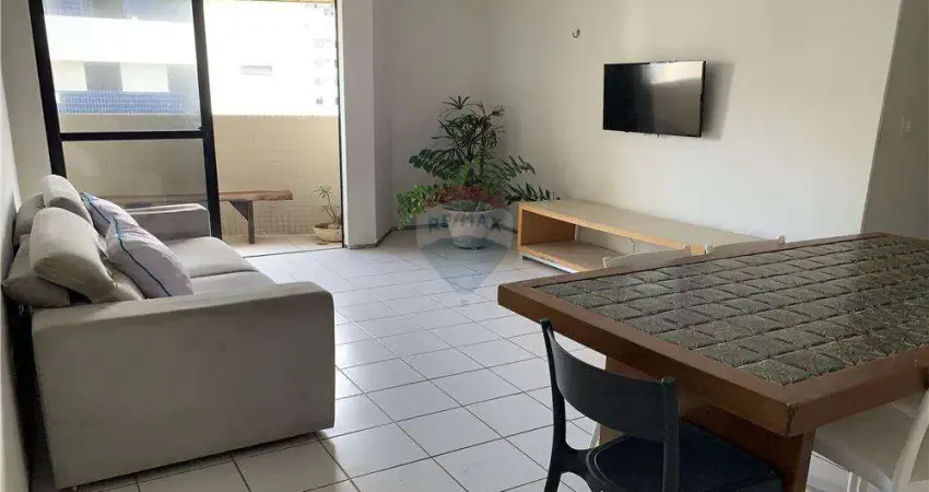 Apartamento à beira mar mobiliado para alugar no Bessa