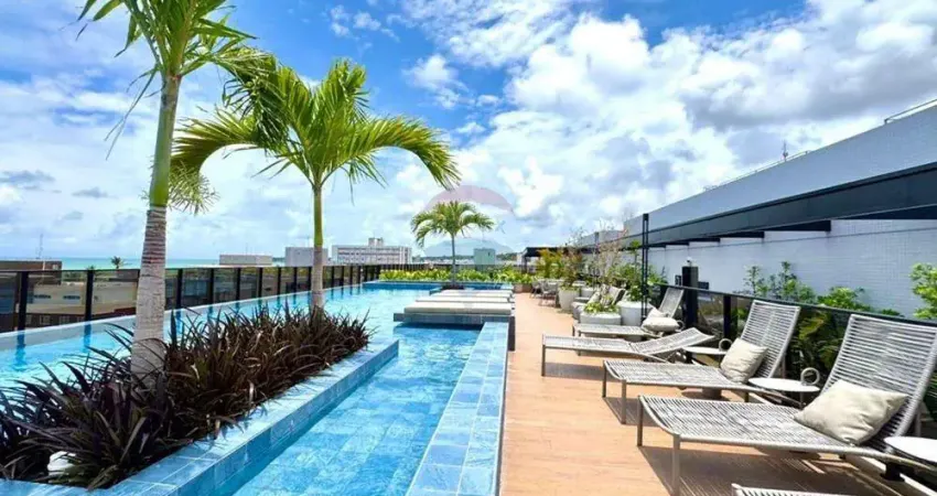 Flat com Vista Mar Definitiva no Cabo Branco: Alto Padrão, Localização Prime e Rentabilidade Inteligente