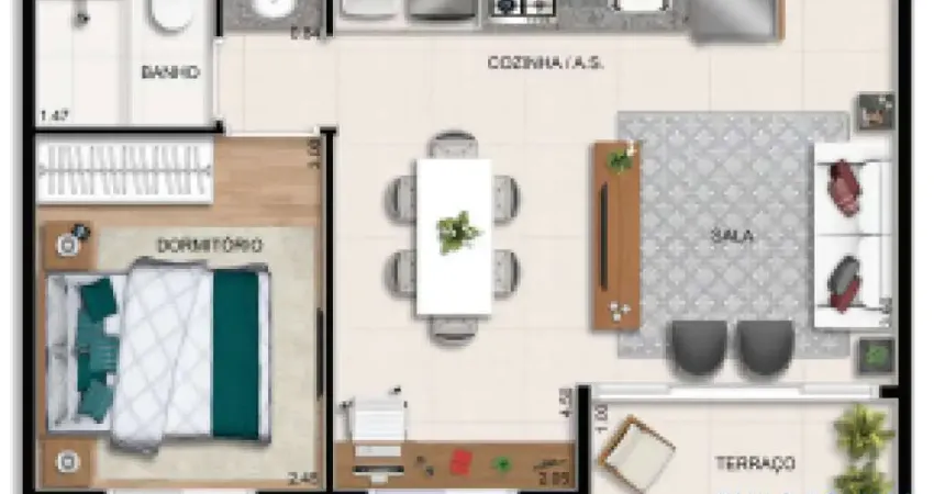 APARTAMENTO - VILA GUARANI - SP