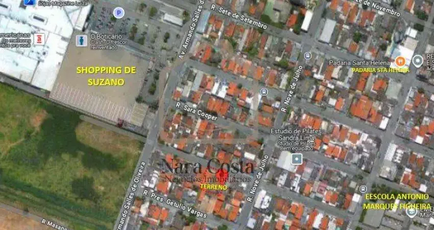 Terreno à venda na Rua Expedicionário João de Carvalho, Jardim Santa Helena, Suzano