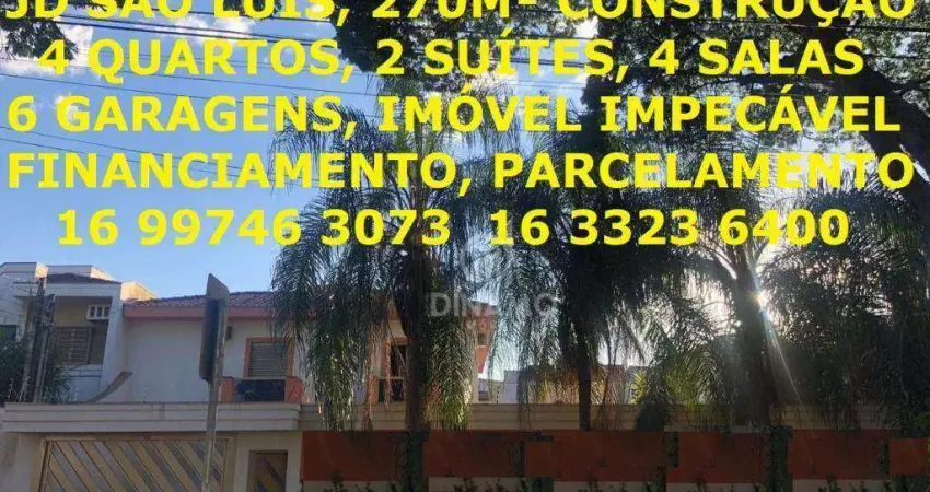 Sobrado com 4 dormitórios à venda, 270 m² por R$ 695.000,00 - Jardim São Luiz - Ribeirão Preto/SP
