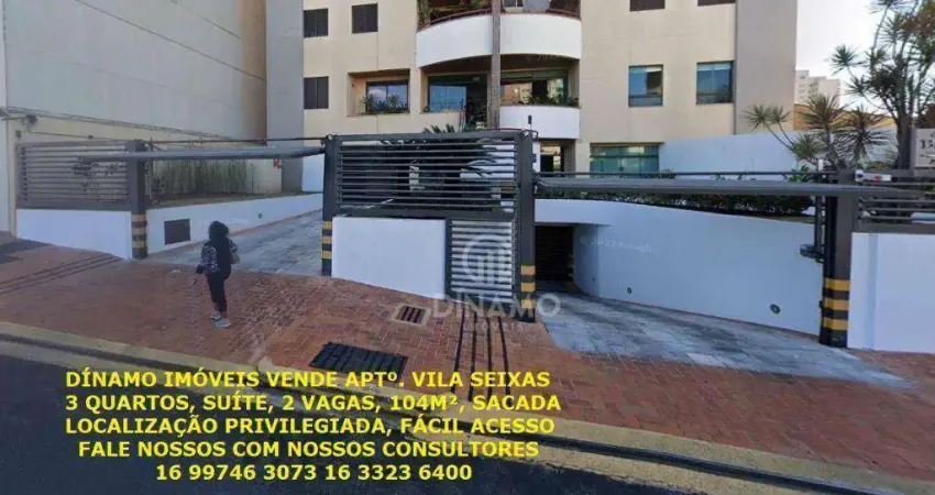 Apartamento à venda, 104 m² - Vila Seixas - Ribeirão Preto/SP