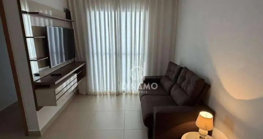 Apartamento mobiliado, para alugar, 55 m² - bonfim paulista - ribeirão preto/sp