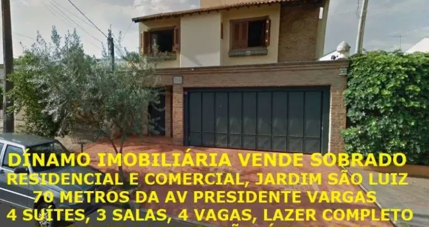 Sobrado à venda, - Jardim São Luiz - Ribeirão Preto/SP