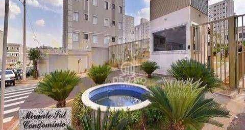 Apartamento com 2 dormitórios para alugar, 47 m² por R$ 2.505,71/mês - Distrito de Bonfim Paulista - Ribeirão Preto/SP