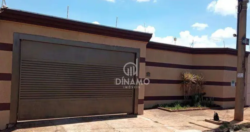 Casa com 3 dormitórios à venda, 199 m² - Parque Residencial Cândido Portinari - Ribeirão Preto/SP
