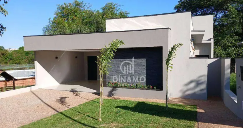 Casa com 3 suítes para alugar, 150 m² por r$ 6.050/mês - cond. reserva san gabriel - ribeirão preto/sp