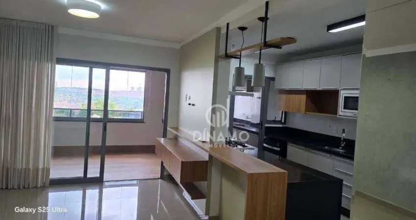 Apartamento para alugar, 126 m² - residencial alto do ipê - ribeirão preto/sp
