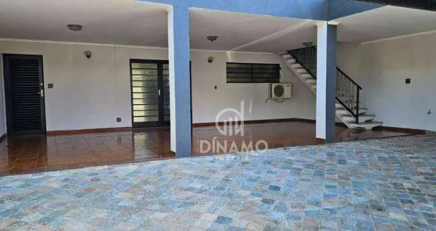 Sobrado à venda por r$ 760.000 ou aluguel por r$ 8.328/mês - jardim palma travassos - ribeirão preto/sp