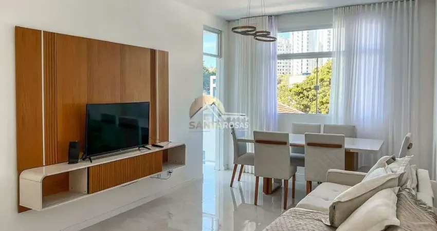 ALUGO APTO MOBILIADO NA GRAÇA: 84m², 3QTOS (1 SUÍTE), MÓVEIS PLANEJADOS, AR CONDICIONADO, VAGA. CON