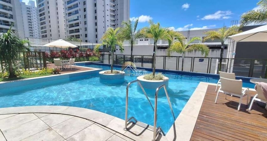 ✨ ALUGO AP 51m² NO ART VILLE/ALPHAVILLE: COZ. AMERICANA, VARANDA, VAGA + PISCINAS CLIMATIZADAS E SP