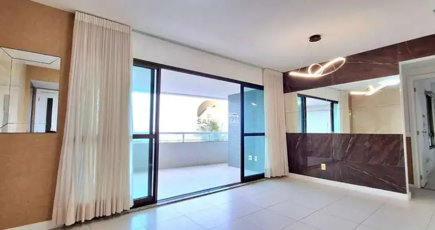 REFÚGIO URBANO NO HORTO: Varanda Gourmet com Churrasqueira, Piscina e Segurança 24h! Apto 91m², 3QT