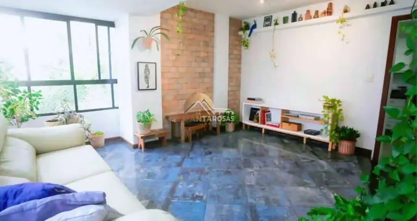 Cobertura duplex nascente no horto florestal: 240 m², terraço com piscina + gourmet, living e gabin