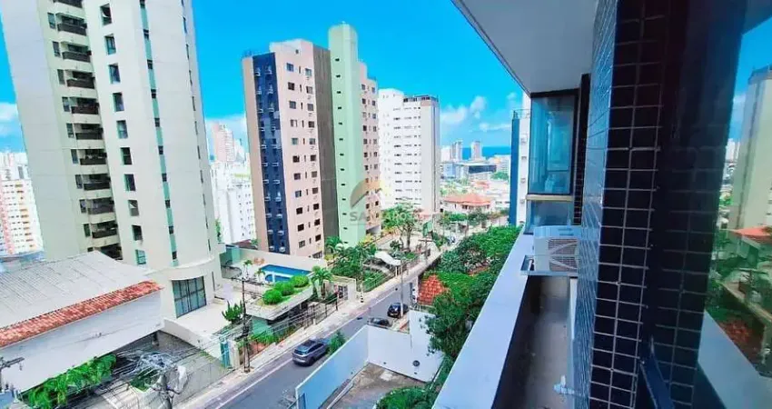 Apartamento à venda na graça, rua manoel barreto: 165 m² nascente, 4 qts (3 suítes), varanda nas 2