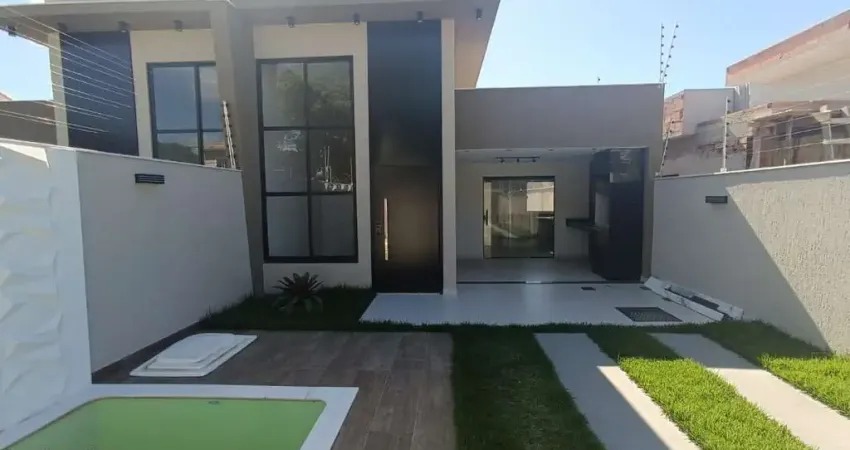 Casa para Venda em Rio das Ostras, Ouro Verde, 3 dormitórios, 1 suíte, 2 banheiros, 3 vagas