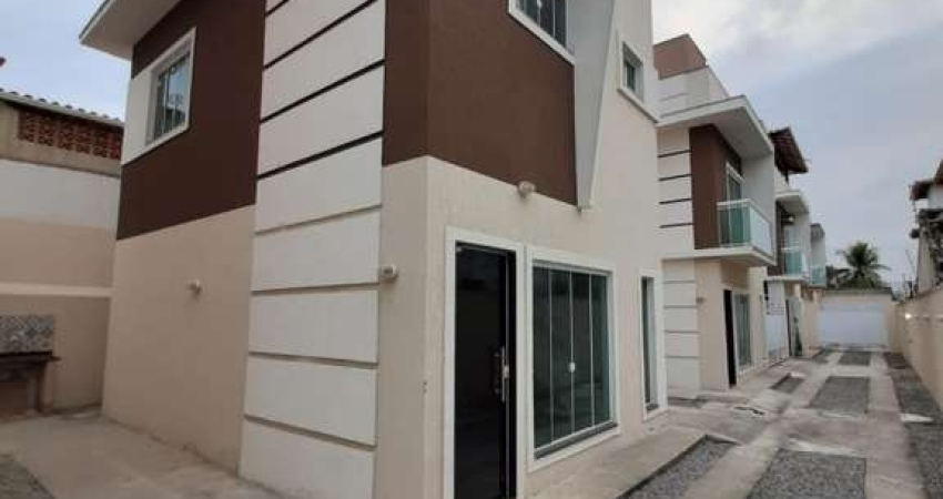 Casa para Venda em Rio das Ostras, Jardim Marilea, 2 dormitórios, 2 suítes, 3 banheiros, 2 vagas
