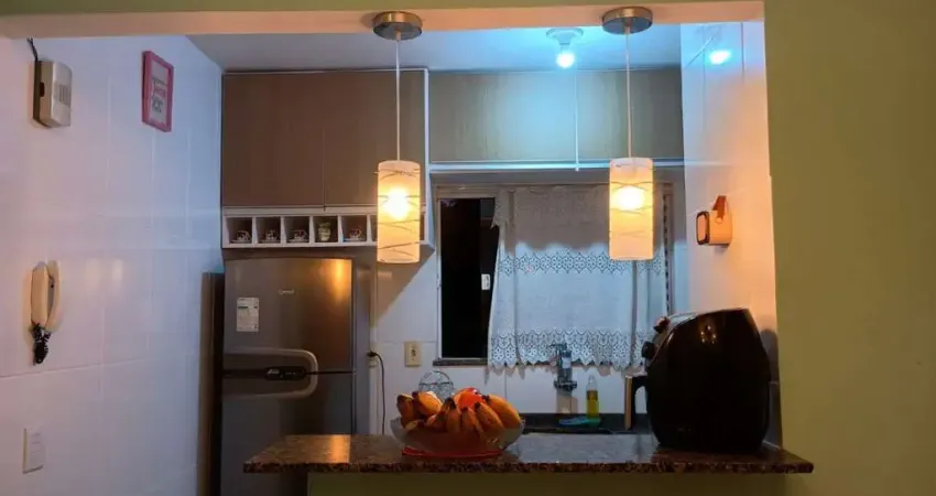 Apartamento para venda em rio das ostras, loteamento extensão do serramar, 2 dormitórios, 1 banheiro, 1 vaga