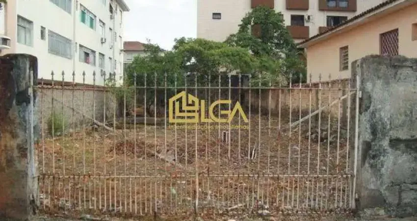 Terreno comercial para alugar na Rua República Argentina, 20, Pompéia, Santos