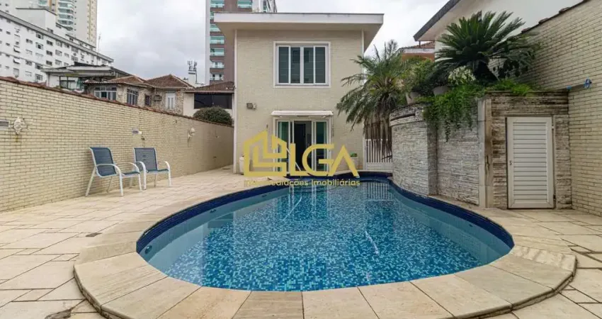 Casa com 4 quartos à venda na Rua Espírito Santo, 77, Campo Grande, Santos