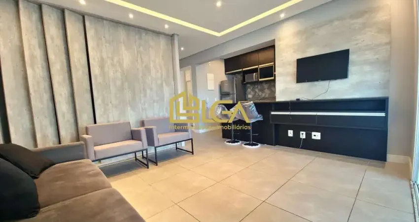 Apartamento para Locação - Ponta da Praia - Santos l Mobiliado com sacada