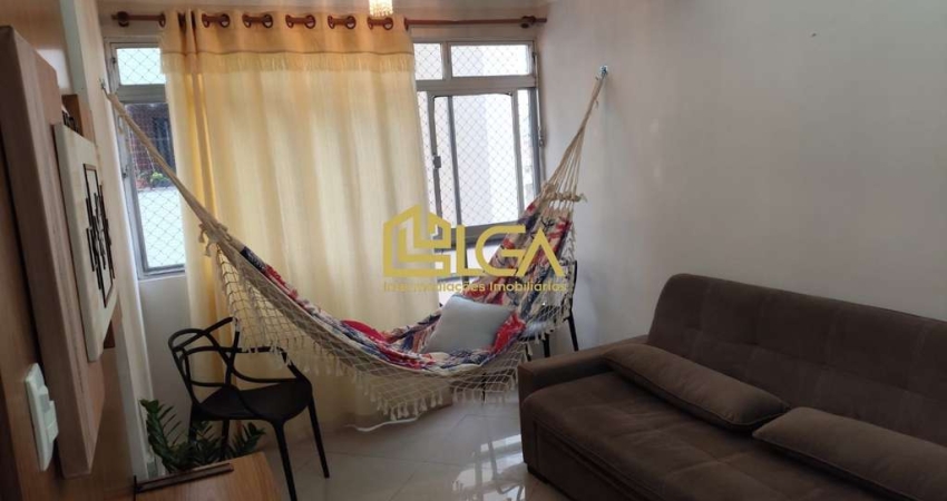 Apartamento para Locação - Encruzilhada- Santos l Mobiliado