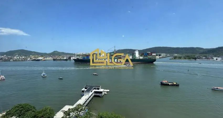 Apartamento vista mar para locação - Ponta da Praia - Santos