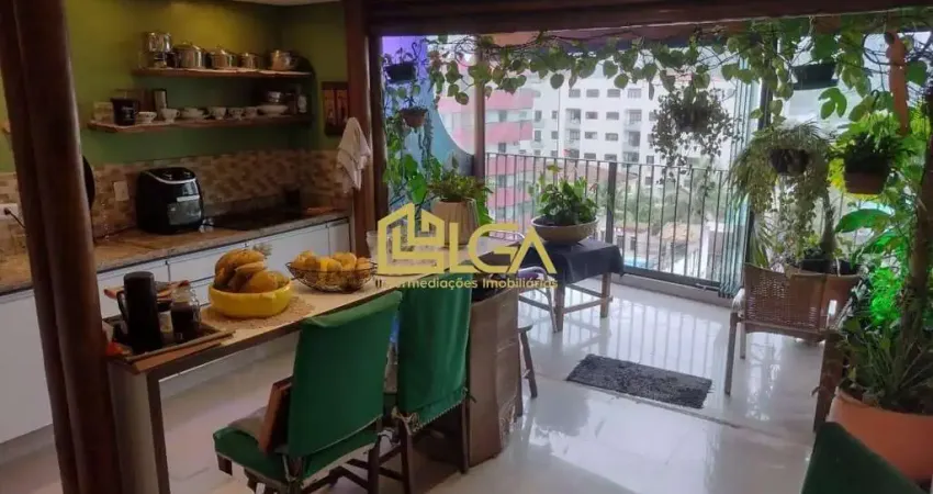 Viva o Melhor do Guarujá em uma Cobertura Duplex com Vista Espetacular p/ o Mar