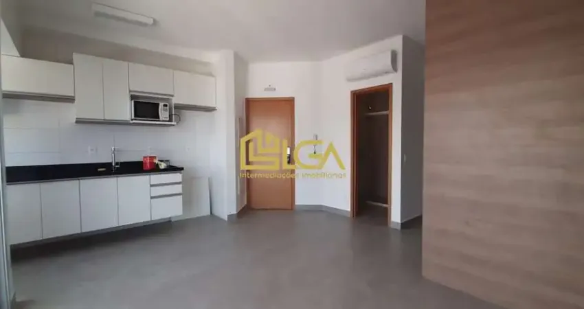 Apartamento para Locação – 1 Quarto, 2 Vagas, Vista Mar e Prédio com Lazer