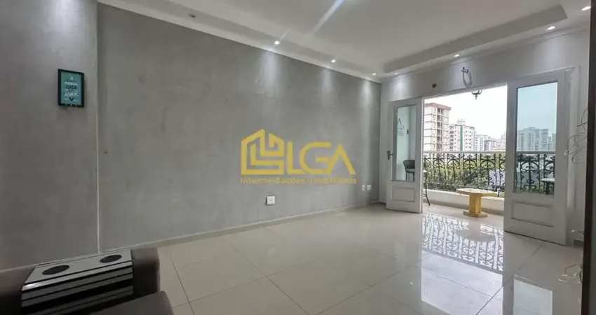 Apartamento para locação na av. afonso pena – embaré, santos