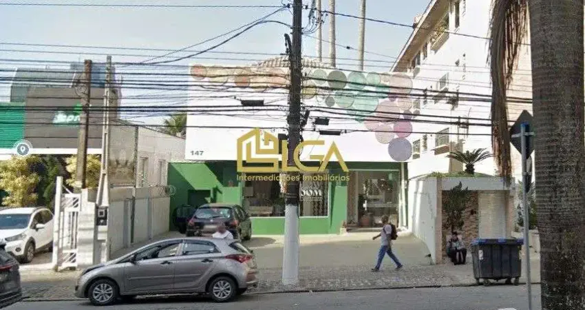 Casa comercial a venda na av. ana costa - vila mathias - santos