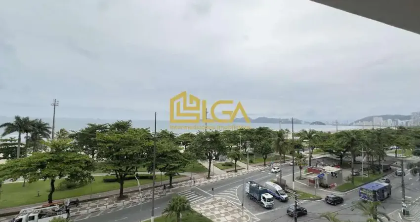 Apartamento frente mar - locação - boqueirão - santos (valor não é pacote)