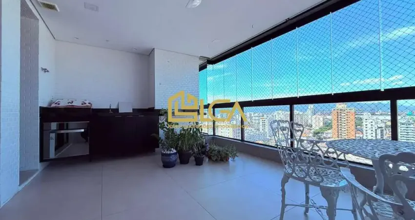 Belíssimo apartamento com ampla área de lazer no Bairro Aparecida-Santos-SP