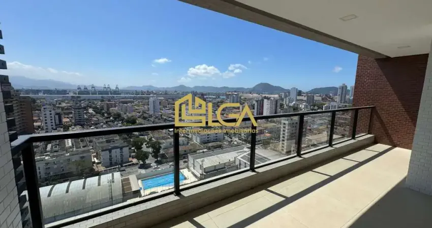 Apartamento 3 Dormitórios à Venda na Aparecida – 120m² com Varanda Gourmet