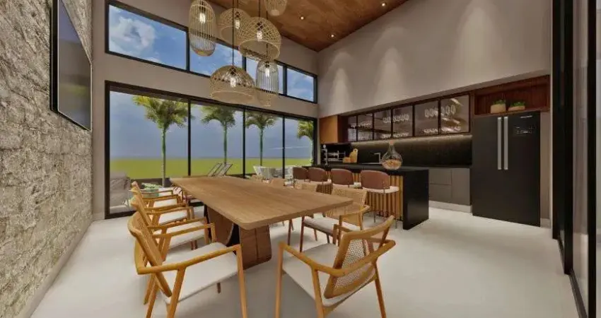 Térrea venda 260 m² 3 suites, completa em armários, Alphaville 1 - Ribeirão Preto - SP