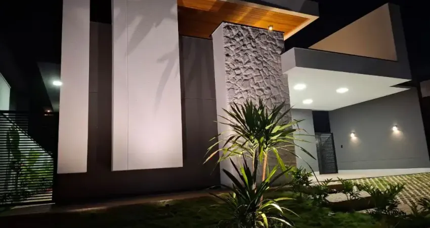 Linda casa térrea com 4 dormitorios completa em armários