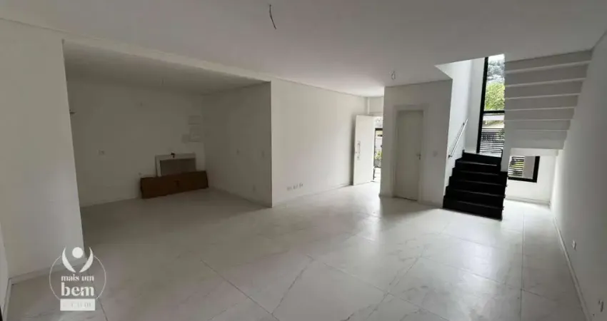 Sobrado triplex com 160 m², terraço com churrasqueira, 3 quartos (1 suíte), à venda por r$ 1.290.000 - são lourenço - curitiba/pr