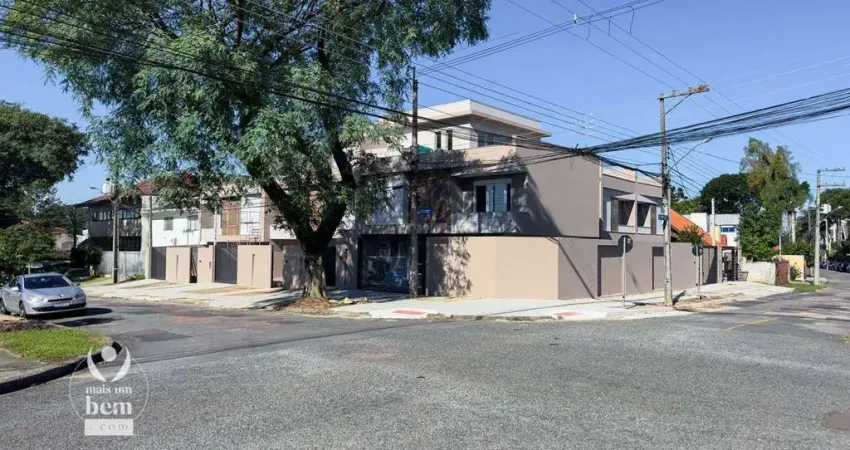 Sobrado novo com 182 m², 3 suítes à venda por r$ 1.536.000,00 - bacacheri - curitiba/pr