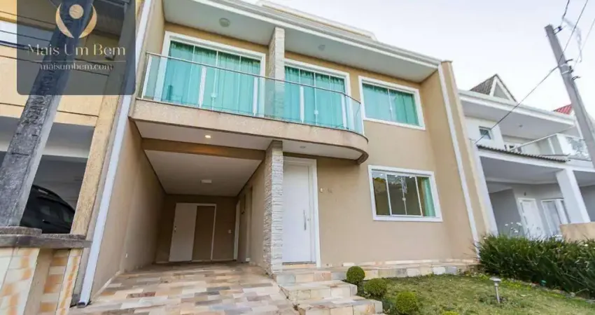 Casa em condomínio com 198 m², edicula com área gourmet à venda por r$ 1.450.000 - uberaba - curitiba/pr