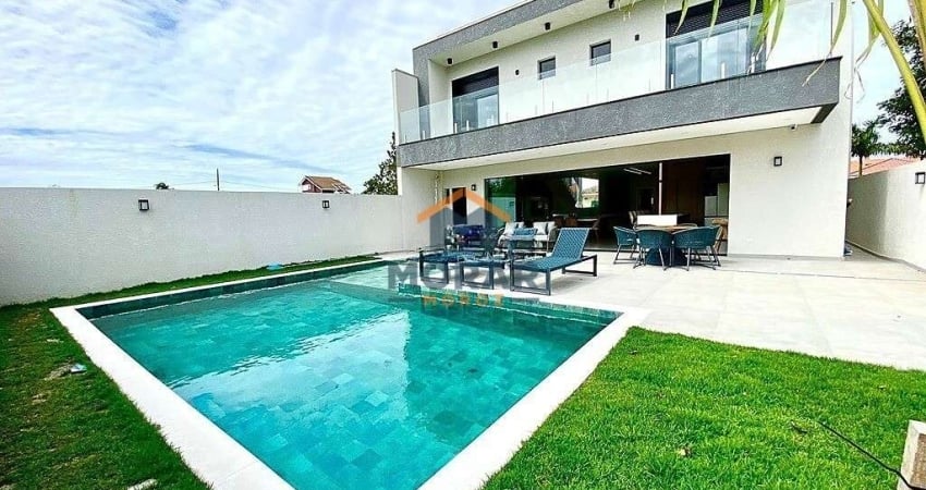 Sobrado com piscina faixa mar Balneário Atami